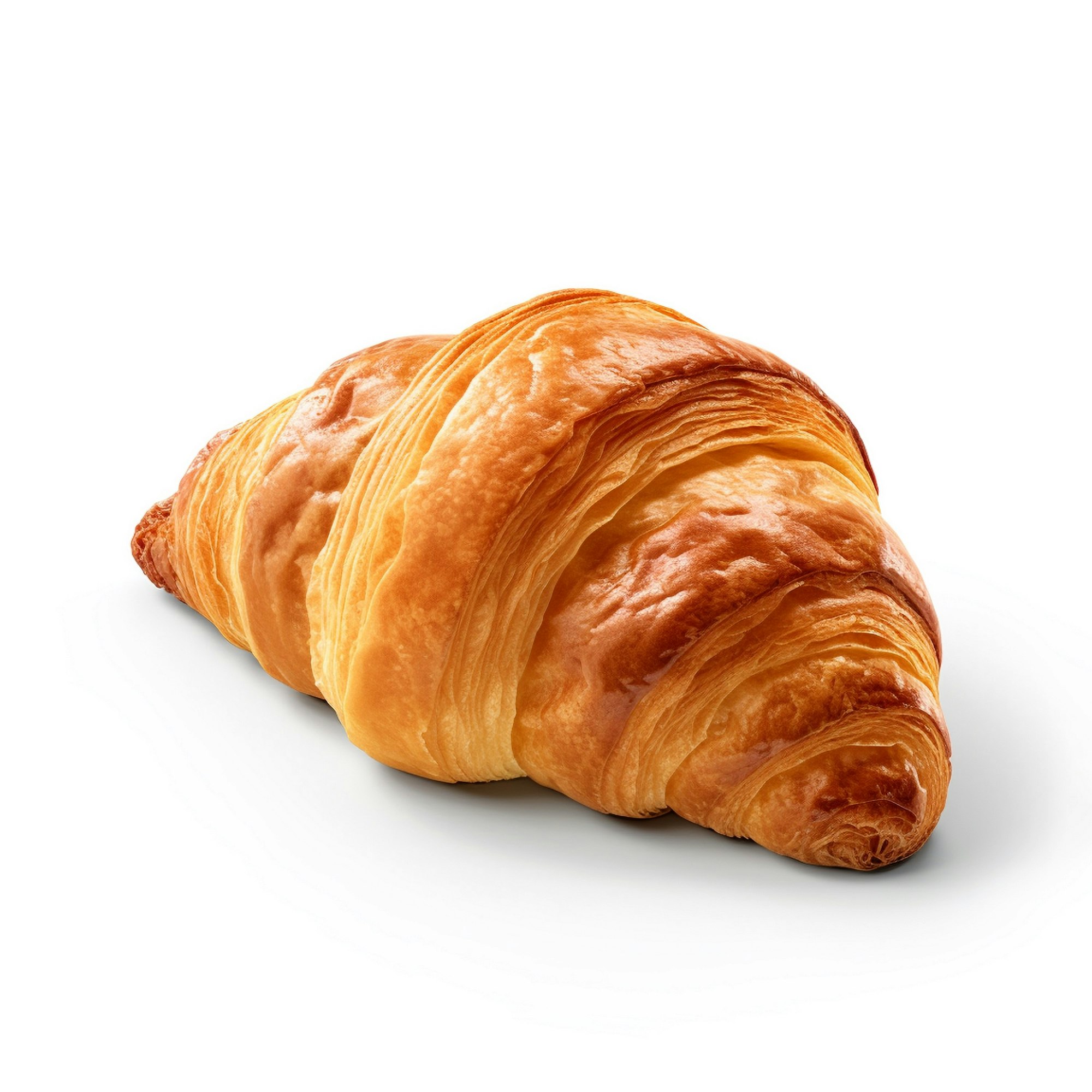 Freshly baked croissant